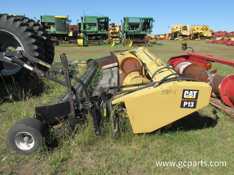 P13 13FT HEADER W/14FT RAKE-UP